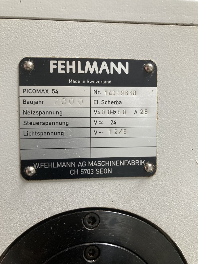 Fehlmann P54 TNC310 - 14