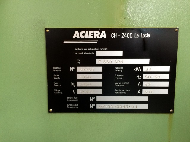 Aciera F550 APM - 5