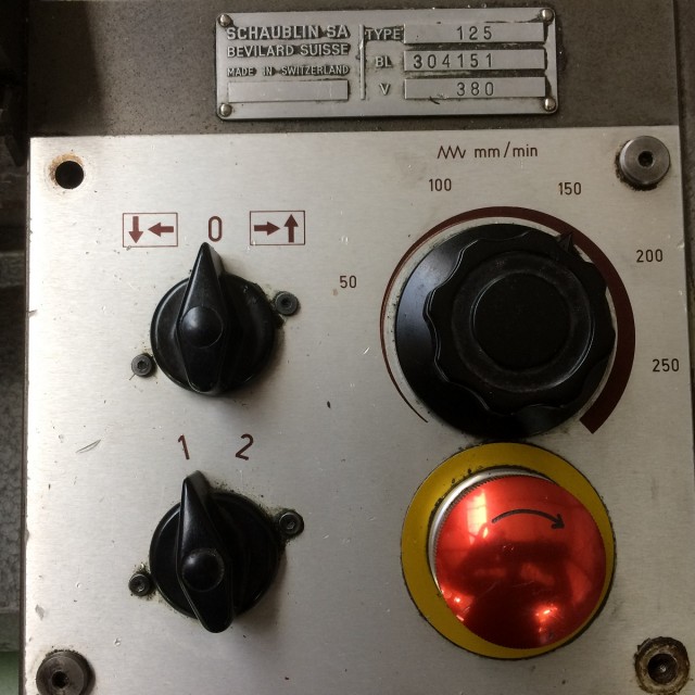 Schaublin 125A - 7