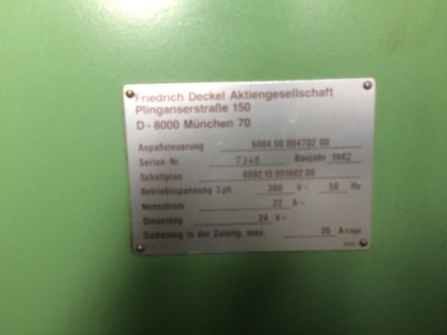 Deckel FP3NC - 7
