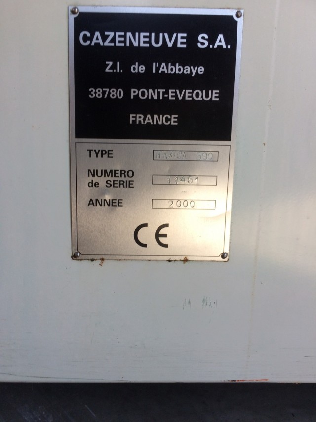 Cazeneuve Maxica 590 Fanuc - 7