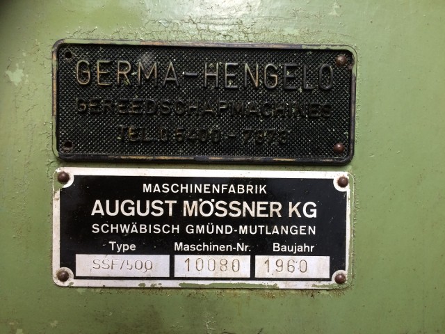 Mössner Rekord SSF500 - 7