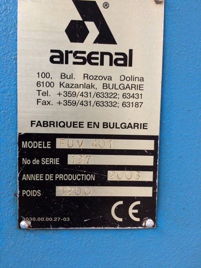 Bulgar Arsenal FUV 401 - 8