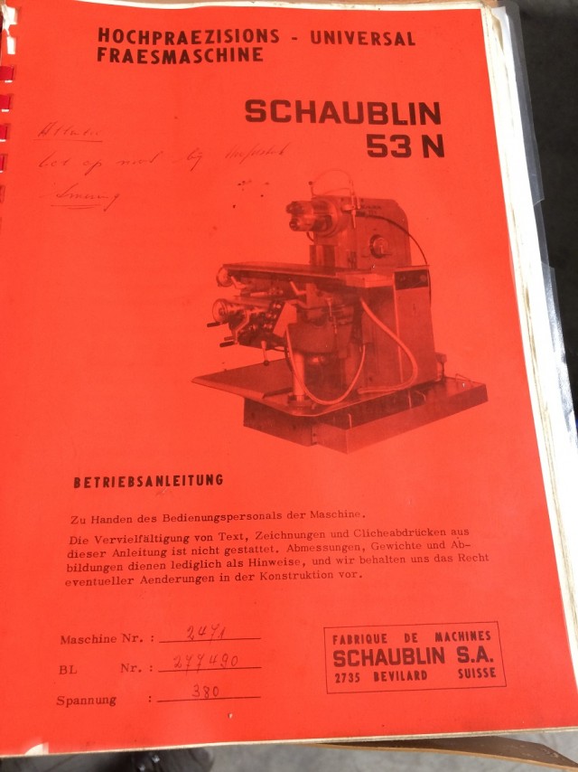 Schaublin 53N - 13