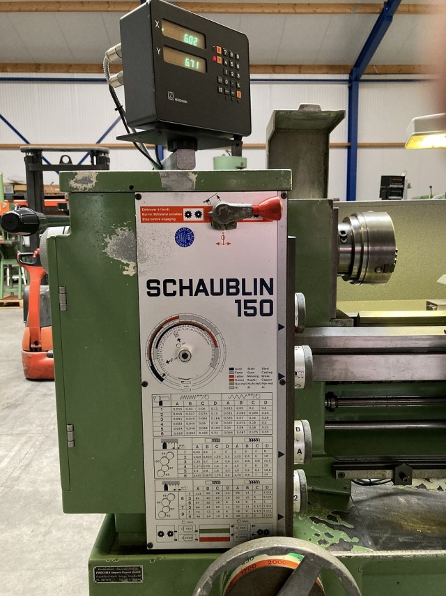 Schaublin 150A - 9