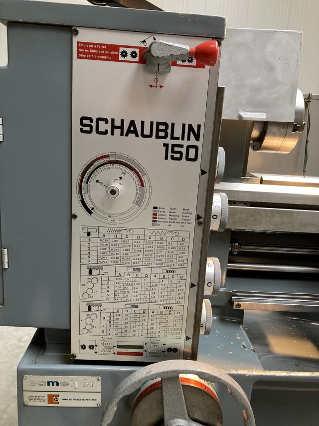 Schaublin 150A - 8