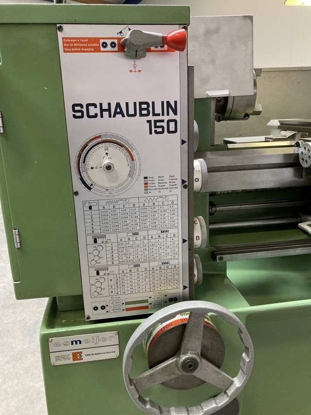 Schaublin 150A - 9