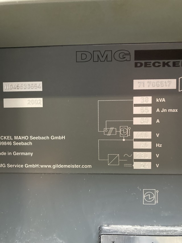 Deckel Maho DMU50 Evo - 11