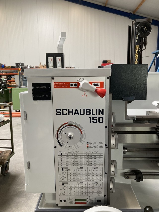 Schaublin 150A - 8