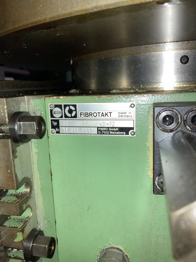 Deckel FP3NC + ST400S index tafel - 11