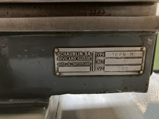 Schaublin 102N-VM - 15