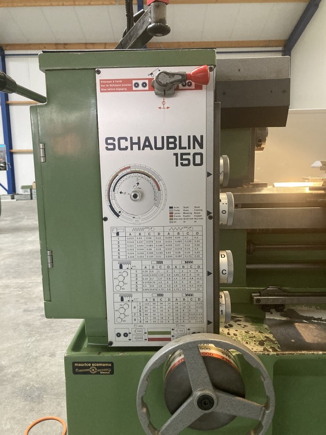 Schaublin 150A - 8