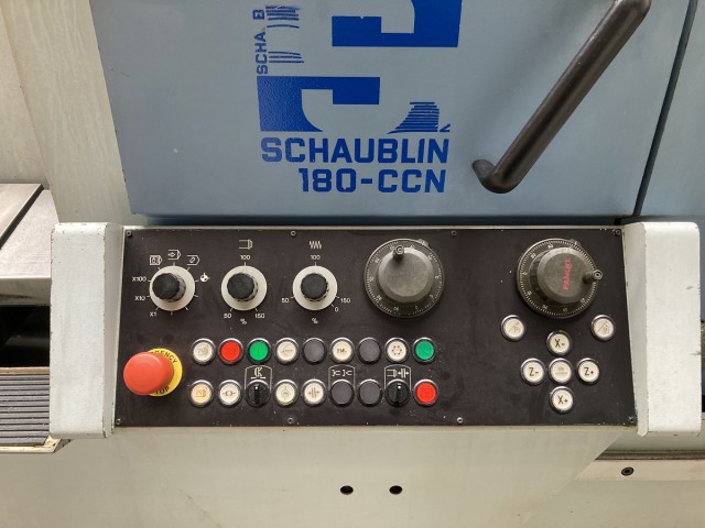 Schaublin 180CCN Fanuc 18i - 3