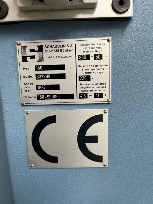 Schaublin 150A - 13